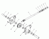Toro 38505 (624) - 624 Power Shift Snowthrower, 1991 (1000001-1999999) Listas de piezas de repuesto y dibujos 24" AUGER GEARCASE ASSEMBLY NO. 66-8020