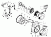 Toro 38505 (624) - 624 Power Shift Snowthrower, 1991 (1000001-1999999) Listas de piezas de repuesto y dibujos ENGINE NO. 68-8280 IGNITION ASSEMBLY