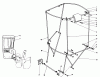Toro 38505 (624) - 624 Power Shift Snowthrower, 1991 (1000001-1999999) Listas de piezas de repuesto y dibujos SNOW CAB ASSEMBLY NO. 68-9500 (OPTIONAL)
