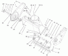 Toro 38515 (2450) - CCR 2450 GTS Snowthrower, 2002 (220000001-220999999) Listas de piezas de repuesto y dibujos HOUSING AND SIDE PLATE ASSEMBLY