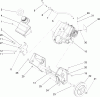 Toro 38515 (2450) - CCR 2450 GTS Snowthrower, 2006 (260000001-260999999) Listas de piezas de repuesto y dibujos ENGINE AND FRAME ASSEMBLY