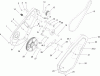 Toro 38515 (2450) - CCR 2450 GTS Snowthrower, 2007 (270010001-270999999) Listas de piezas de repuesto y dibujos IMPELLER DRIVE ASSEMBLY