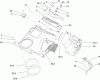 Toro 38515 (2450) - CCR 2450 GTS Snowthrower, 2009 (290000001-290999999) Listas de piezas de repuesto y dibujos SHROUD AND CONTROL PANEL ASSEMBLY