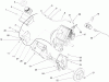 Toro 38516 (2450) - CCR 2450 GTS Snowthrower, 2005 (250000001-250999999) Listas de piezas de repuesto y dibujos ENGINE AND FRAME ASSEMBLY