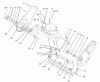 Toro 38517 (3650) - CCR 3650 GTS Snowthrower, 2004 (240000001-240999999) Listas de piezas de repuesto y dibujos HOUSING AND SIDE PLATE ASSEMBLY