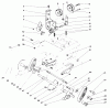 Toro 38525 (724) - 724 Power Shift Snowthrower, 1989 (9000001-9999999) Listas de piezas de repuesto y dibujos TRACTION DRIVE ASSEMBLY
