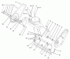 Toro 38538 (3650) - CCR 3650 GTS Snowthrower, 2004 (240000001-240999999) Listas de piezas de repuesto y dibujos HOUSING AND SIDE PLATE ASSEMBLY