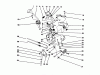 Toro 38543 (824) - 824 Power Shift Snowthrower, 1991 (1000001-1999999) Listas de piezas de repuesto y dibujos TRACTION LINKAGE ASSEMBLY
