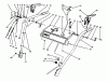 Toro 38543 (824) - 824 Power Shift Snowthrower, 1994 (4900001-4999999) Listas de piezas de repuesto y dibujos HANDLE ASSEMBLY