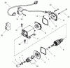 Toro 38542 (824) - 824 Power Shift Snowthrower, 1999 (99000001-99999999) Listas de piezas de repuesto y dibujos 120VOLT ELECTRIC STARTER NO. 33329D (OPTIONAL)