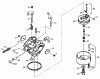 Toro 38542 (824) - 824 Power Shift Snowthrower, 1999 (99000001-99999999) Listas de piezas de repuesto y dibujos CARBURETOR TECUMSEH #640169