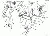 Toro 38555 (1028) - 1028 Power Shift Snowthrower, 1995 (59000001-59999999) Listas de piezas de repuesto y dibujos HANDLE ASSEMBLY