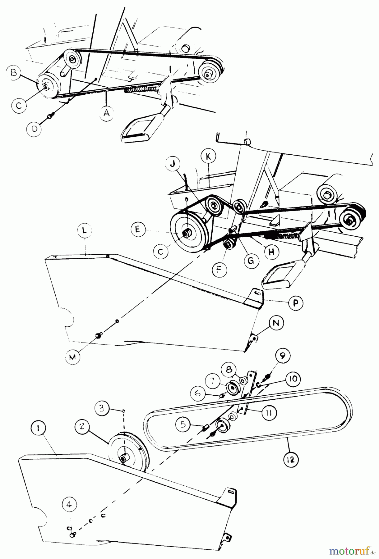  Toro Neu Accessories, Mower HL-5 - Toro Head/Tail Light Kit, 1965 SPEED REDUCTION SR-64 PARTS LIST