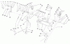 Toro 38558 (1028) - 1028 Power Shift Snowthrower, 1999 (99000001-99999999) Listas de piezas de repuesto y dibujos HANDLE ASSEMBLY