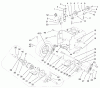 Toro 38559 (1028) - 1028 Power Shift Snowthrower, 2003 (230000001-230999999) Listas de piezas de repuesto y dibujos LOWER TRACTION ASSEMBLY