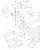 Toro 38559 (1028) - 1028 Power Shift Snowthrower, 2002 (220000001-220999999) Listas de piezas de repuesto y dibujos POWER SHIFT CONTROL ASSEMBLY