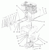 Toro 38559 (1028) - 1028 Power Shift Snowthrower, 2004 (240000001-240999999) Listas de piezas de repuesto y dibujos ENGINE AND TRANSMISSION ASSEMBLY