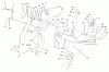 Toro 38559 (1028) - 1028 Power Shift Snowthrower, 2004 (240000001-240999999) Listas de piezas de repuesto y dibujos HANDLE AND CONTROL ASSEMBLY