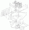 Toro 38560 (1028) - 1028 Power Shift Snowthrower, 2004 (240000001-240999999) Listas de piezas de repuesto y dibujos ENGINE AND TRANSMISSION ASSEMBLY