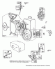 Toro 38565 (1132) - 1132 Power Shift Snowthrower, 1989 (9000001-9999999) Listas de piezas de repuesto y dibujos ENGINE BRIGGS & STRATTON MODEL 252416 TYPE 0756-01 & 0757-01 (MODEL NO. 38580 & 38565) #2