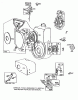 Toro 38580 (1132) - 1132 Power Shift Snowthrower, 1990 (0000001-0999999) Listas de piezas de repuesto y dibujos ENGINE BRIGGS & STRATTON MODEL 252416 TYPE 0756-01 & 0757-01 (MODEL NO. 38580 & 38566) #2