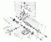 Toro 38580 (1132) - 1132 Power Shift Snowthrower, 1992 (2000001-2999999) Listas de piezas de repuesto y dibujos TRANSMISSION ASSEMBLY NO. 66-8030