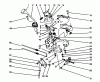 Toro 38566 (1132) - 1132 Power Shift Snowthrower, 1994 (49000001-49999999) Listas de piezas de repuesto y dibujos TRACTION LINKAGE ASSEMBLY