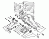 Toro 38580 (1132) - 1132 Power Shift Snowthrower, 1995 (5900001-5999999) Listas de piezas de repuesto y dibujos TRANSMISSION ASSEMBLY NO. 66-8030