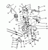 Toro 38570 (828) - 828 Power Shift Snowthrower, 1988 (8000001-8999999) Listas de piezas de repuesto y dibujos TRACTION LINKAGE ASSEMBLY