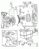 Toro 38570 (828) - 828 Power Shift Snowthrower, 1992 (2000001-2999999) Listas de piezas de repuesto y dibujos ENGINE BRIGGS & STRATTON MODEL 190406 TYPE 3104-01 #2