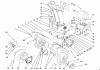Toro 38570 (828) - 828 Power Shift Snowthrower, 1992 (2000001-2999999) Listas de piezas de repuesto y dibujos HOUSING & CHUTE ASSEMBLY