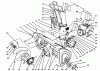 Toro 38570 (828) - 828 Power Shift Snowthrower, 1995 (5900001-5999999) Listas de piezas de repuesto y dibujos HOUSING & CHUTE ASSEMBLY