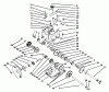Toro 38570 (828) - 828 Power Shift Snowthrower, 1995 (5900001-5999999) Listas de piezas de repuesto y dibujos TRANSMISSION ASSEMBLY NO. 66-8030