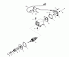 Toro 38574 (828) - 828 Power Shift Snowthrower, 1990 (0000001-0999999) Listas de piezas de repuesto y dibujos ELECTRIC STARTER MOTOR KIT NO. 37-4810 (OPTIONAL)