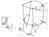 Toro 38574 (828) - 828 Power Shift Snowthrower, 1991 (1000001-1999999) Listas de piezas de repuesto y dibujos SNOW CAB ASSEMBLY NO. 68-9500 (OPTIONAL)