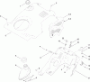 Toro 38578 - Power Clear Snowthrower, 2010 (310000001-310999999) Listas de piezas de repuesto y dibujos SHROUD ASSEMBLY