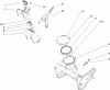 Toro 38581 - Power Clear Snowthrower, 2009 (290000001-290999999) Listas de piezas de repuesto y dibujos CHUTE ASSEMBLY