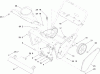 Toro 38581 - Power Clear Snowthrower, 2010 (310000001-310999999) Listas de piezas de repuesto y dibujos MAIN FRAME ASSEMBLY