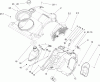 Toro 38584 - Power Clear Snowthrower, 2009 (290000001-290999999) Listas de piezas de repuesto y dibujos SHROUD AND CONTROL PANEL ASSEMBLY