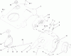 Toro 38587 - Power Clear Snowthrower, 2010 (310000001-310999999) Listas de piezas de repuesto y dibujos SHROUD ASSEMBLY