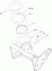 Toro 38587 - Power Clear Snowthrower, 2011 (311020001-311999999) Listas de piezas de repuesto y dibujos CHUTE CONTROL ASSEMBLY #1