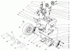 Toro 38590 (1232) - 1232 Power Shift Snowthrower, 1997 (7900001-7999999) Listas de piezas de repuesto y dibujos TRACTION DRIVE ASSEMBLY