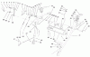 Toro 38590 (1232) - 1232 Power Shift Snowthrower, 1999 (9900001-9999999) Listas de piezas de repuesto y dibujos HANDLE ASSEMBLY