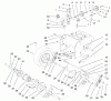 Toro 38590 (1232) - 1232 Power Shift Snowthrower, 1999 (9900001-9999999) Listas de piezas de repuesto y dibujos TRACTION DRIVE ASSEMBLY