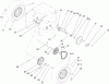 Toro 38595 (6000) - Power Max 6000 Snowthrower, 2006 (260000001-260999999) Listas de piezas de repuesto y dibujos CHAIN DRIVE ASSEMBLY