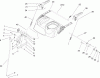 Toro 38595 (6000) - Power Max 6000 Snowthrower, 2007 (270000001-270999999) Listas de piezas de repuesto y dibujos HANDLE AND CONTROL ASSEMBLY