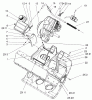 Toro 38602 - Snow Commander Snowthrower, 2001 (210000001-210999999) Listas de piezas de repuesto y dibujos ENGINE AND FRAME ASSEMBLY