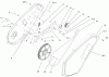 Toro 38602 - Snow Commander Snowthrower, 2001 (210000001-210999999) Listas de piezas de repuesto y dibujos IMPELLER DRIVE ASSEMBLY