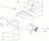 Toro 38600 - Snow Commander Snowthrower, 2006 (260010001-260999999) Listas de piezas de repuesto y dibujos SHROUD, CONTROL PANEL AND MUFFLER SHIELD ASSEMBLY