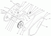 Toro 38602 - Snow Commander Snowthrower, 2004 (240000001-240999999) Listas de piezas de repuesto y dibujos IMPELLER DRIVE ASSEMBLY